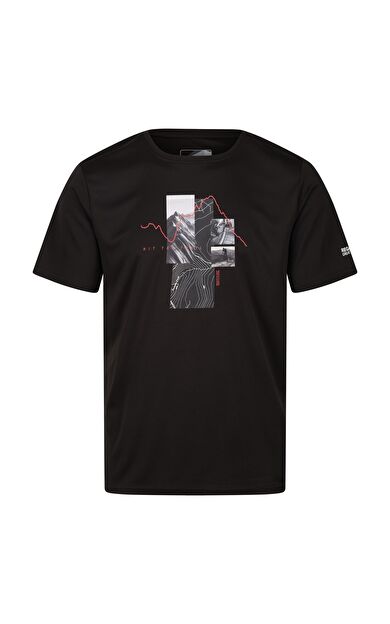 Regatta Fingal VII Erkek T-Shirt-SİYAH