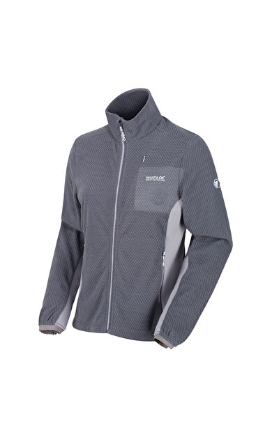 Regatta Highton Full Zip Kadın Polar-GRİ