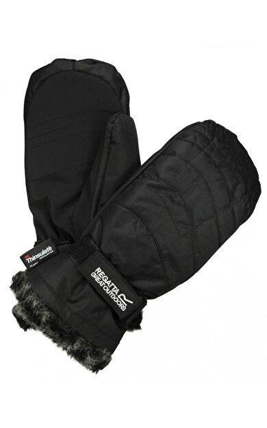 Regatta Igniter Mitt Kadın Kar Eldiveni-SİYAH