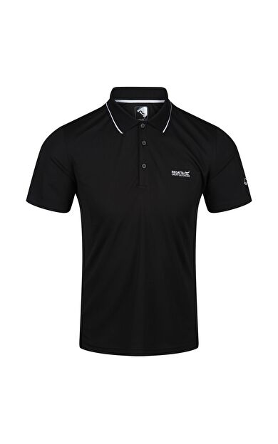 Regatta Maverik V Polo Yaka Erkek T-Shirt-SİYAH