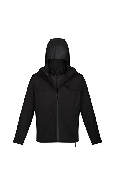 Regatta Shrigley III 3in1 Erkek Mont-SİYAH