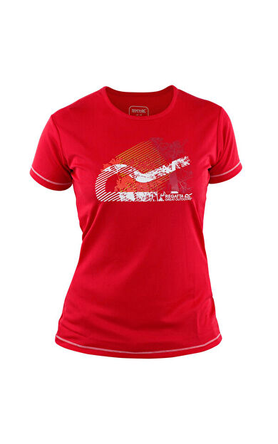 Regatta Zadie Kadın T-Shirt-KIRMIZI