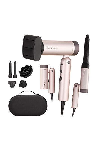 EasyFold 5in1 Saç Şekillendirme ve Kurutma Makinesi, RHD7130P, Pink Blush