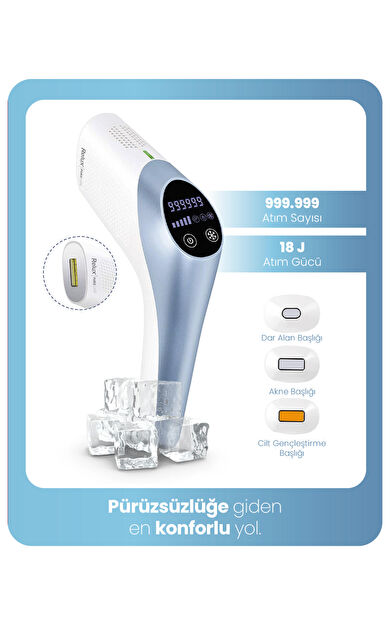 Relux IPL9750 PureCare 1.000.000 Atım IPL Lazer Epilasyon Cihazı