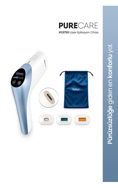 Relux IPL9750 PureCare 1.000.000 Atım IPL Lazer Epilasyon Cihazı