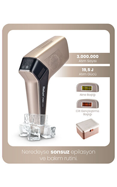 Relux IPL9850 PureCare 3.000.000 Atım IPL Lazer Epilasyon Cihazı