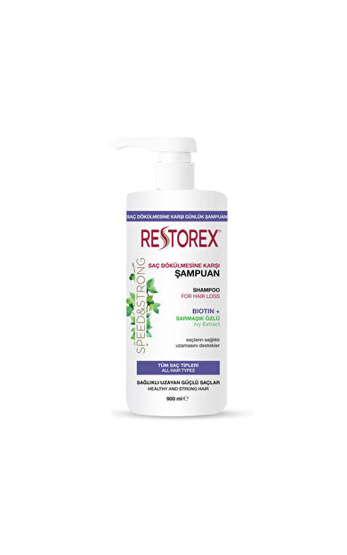 Restorex Şampuan Saç Dökülmesine Karşı 900 Ml