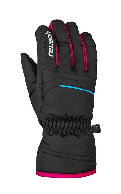 Reusch Alan Çocuk Kayak Eldiveni Siyah/Pembe