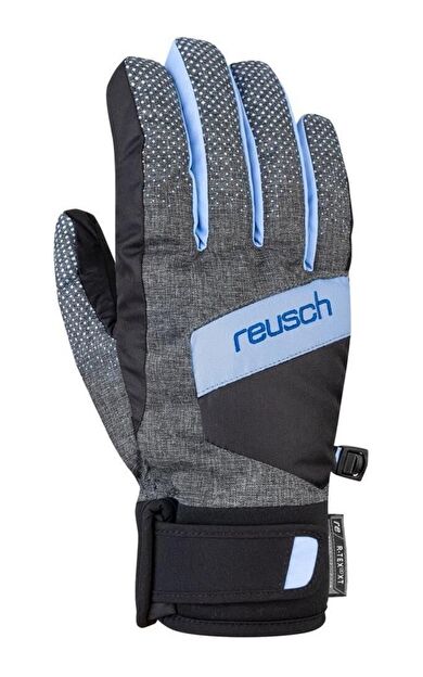Reusch Jennie R-Tex XT Kadın Kayak Eldiveni Gri/Mavi