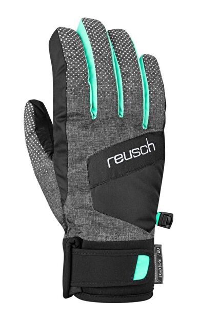 Reusch Jennie R-Tex XT Kadın Kayak Eldiveni Gri/Yeşil