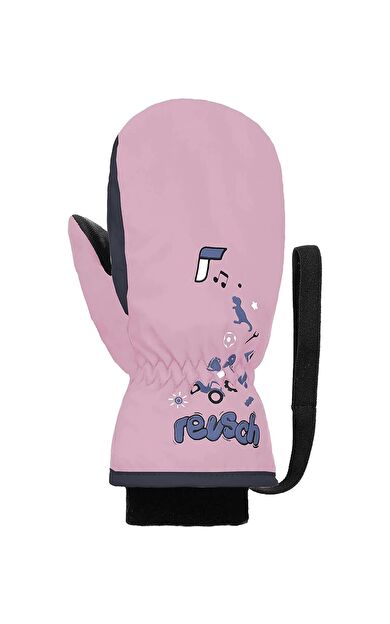 Reusch Mitten Çocuk Pembe Kayak Eldiveni