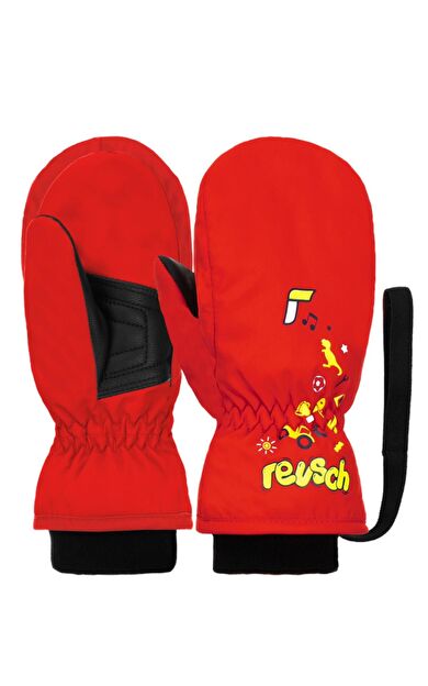 Reusch Mitten Çocuk Kırmızı Kayak Eldiveni