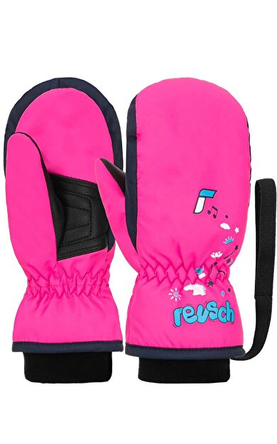 Reusch Mitten Koyu Pembe Çocuk Kayak Eldiveni