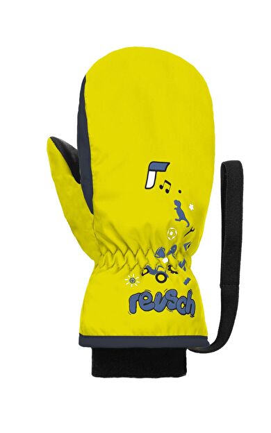 Reusch Mitten Çocuk Kayak Eldiveni Sarı