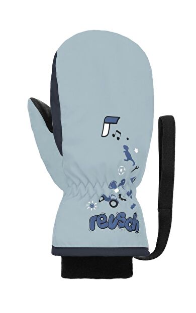 Reusch Mitten Çocuk Kayak Eldiveni Açık Mavi