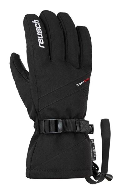 Reusch Outset R-Tex XT Softshell Erkek Snowboard Eldiveni Siyah