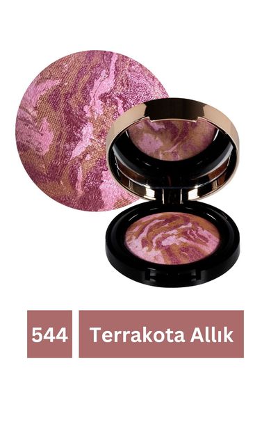 REVA Terrakota Allık &amp; Terracotta Blusher RV544 Karışık