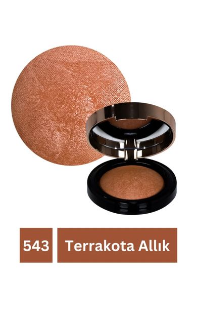 REVA Terrakota Allık &amp; Terracotta Blusher RV543 Sıcak Kahverengi