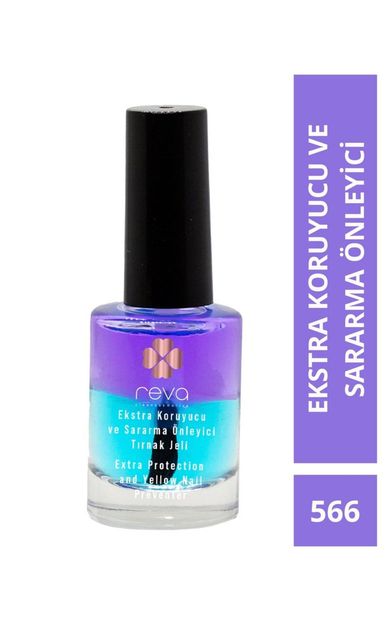 REVA Ekstra Koruyucu Ve Sararma Önleyici &amp; Intensive Care And Bright Nails 11 ml Rv566 