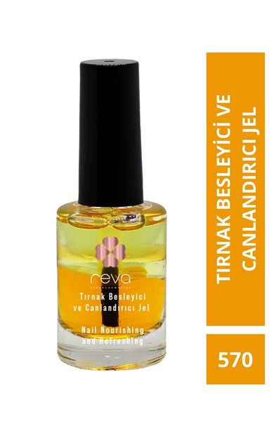 REVA Tırnak Besleyici ve Canlandırıcı Jel &amp; Nail Nourshing And Refreshing 11 ml RV570 