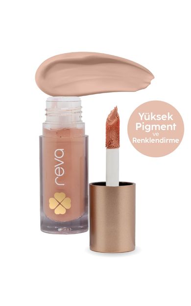 REVA Vegan &amp; Temiz İçerikli Likit Mat Ruj – Uzun Süre Kalıcı, Dudak Dostu Formül No.3