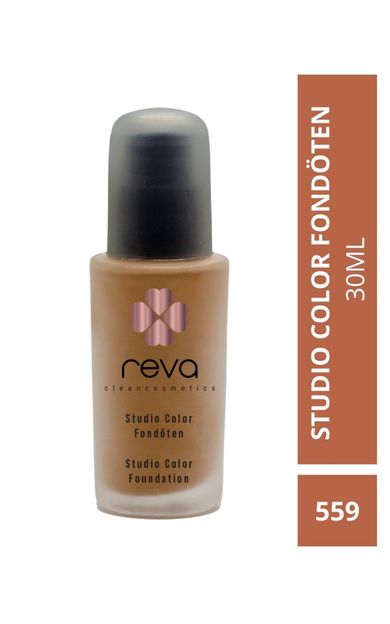 REVA Studio Color Fondöten 30ml Rv559 Kahverengi