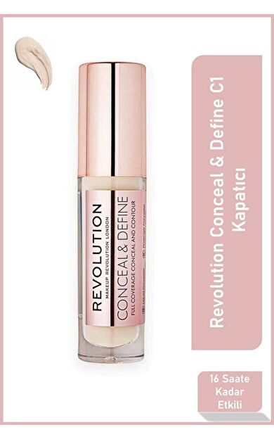 Conceal Define C1 Mat Bitişli 16 Saat Etkili Kapatıcı