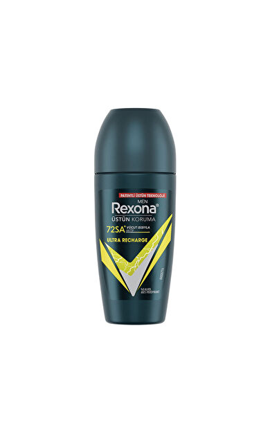 Rexona Erkek Roll On Deodorant Ultra Recharge 72 Saat Kesintisiz Koruma 50 Ml