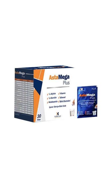 Astamega Plus 30 Saşe Poşet