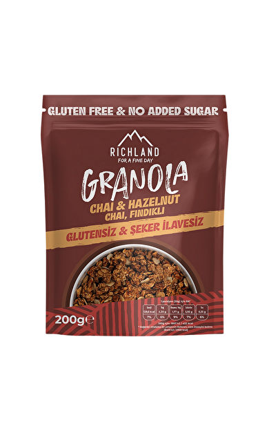 RİCHLAND Chai Fındıklı Granola 200g