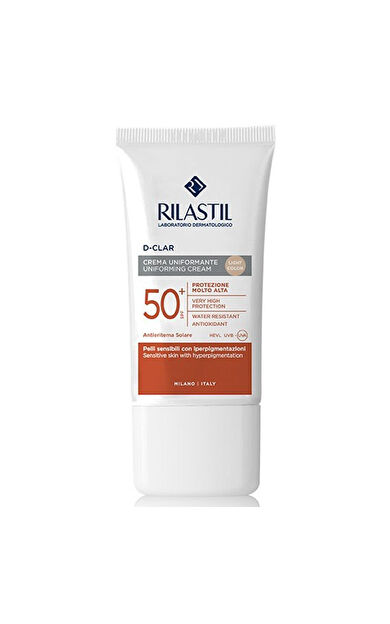Rilastil D-Clar Leke Karşıtı Yüz Güneş Koruyucu Krem Spf50+ 40 ml - Light