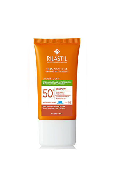 Rilastil Sun System Mat Bitişli Güneş Koruyucu Spf50+ 50 ml