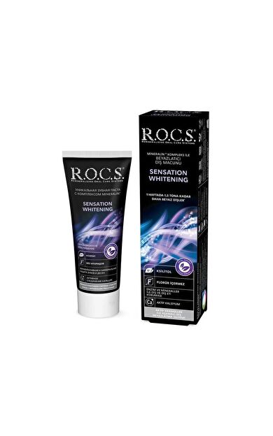 Rocs Sensation Whitening Beyazlatıcı Diş Macunu 60 ML