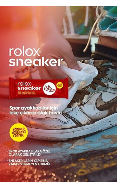 Sneaker - 50 Paket - Spor Ayakkabılar Için Leke Çıkarıcı Islak Havlu