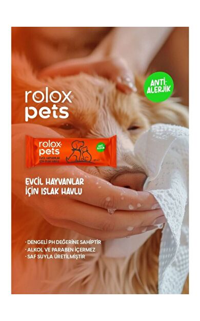 Pets - 50 paket - Evcil hayvanlar için Islak havlu
