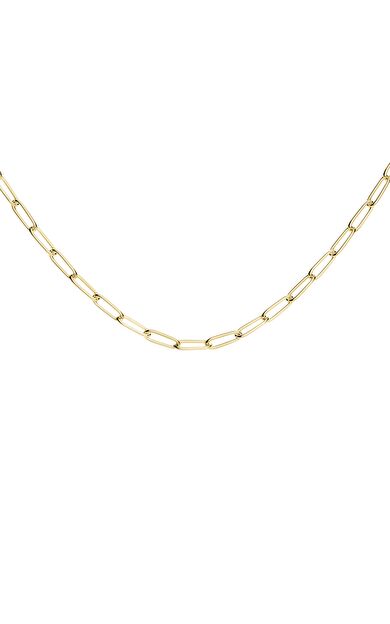 Rosefield JNRCG.J564 Dikdörtgen Zincirli Çelik Kolye