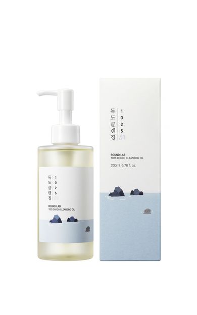 Round Lab 1025 Dokdo Cleansing Oil Geniş Gözenek Ve Siyah Nokta Karşıtı Mineralli Hafif Temizleme Yağı  200 ml