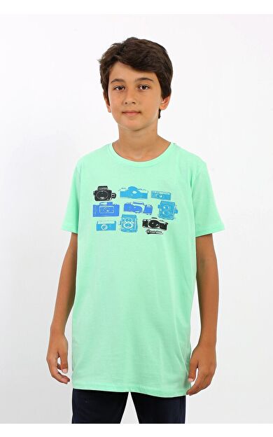 Routefield RFKTIMER23 Timer Kids Erkek Çocuk Tişört RFKTIMER23-23158