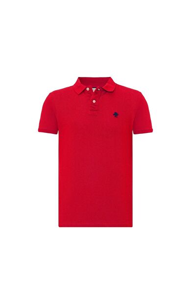 Routefield RFPARTISAN23 Partisan Erkek Polo Tişört RFPARTISAN23-BORDO