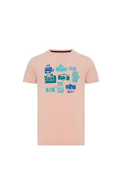 Routefield RFTIMER23 Timer Erkek Tişört RFTIMER23-POW