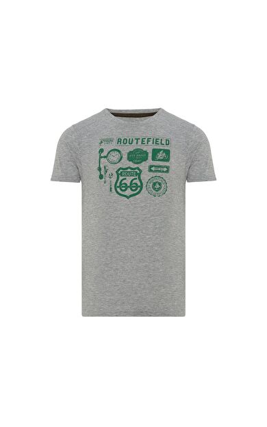 Routefield RFTRUCK23 Truck Erkek Tişört RFTRUCK23-23394