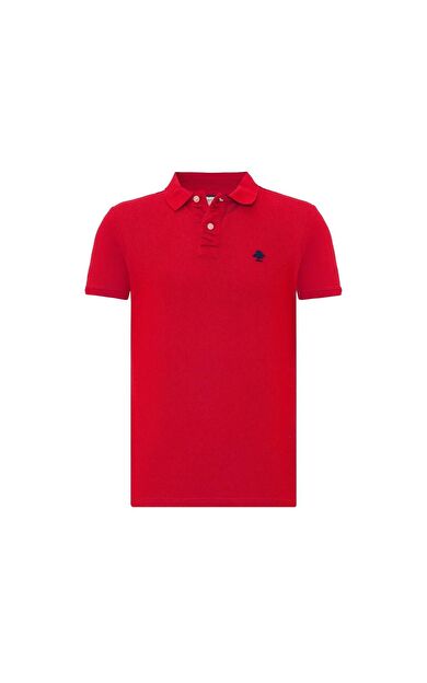 Routefield RFPARTISAN23 Partisan Erkek Polo Tişört RFPARTISAN23-BORDO