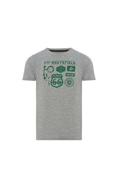 Routefield RFTRUCK23 Truck Erkek Tişört RFTRUCK23-23394