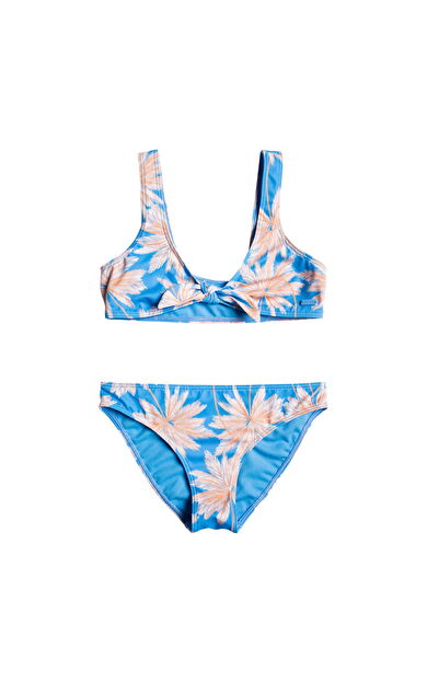 OCEAN TREASURE BRALETTE SET AZURE BLUE PALM ISLAND RG