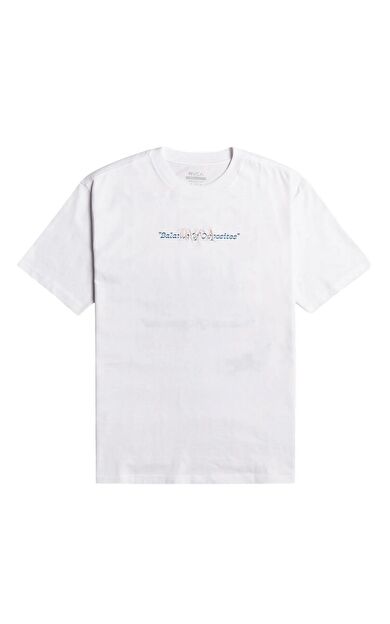 Rvca EVYZT00119 Balance Stacks Ss Tee Erkek Tişört EVYZT00119-WHT
