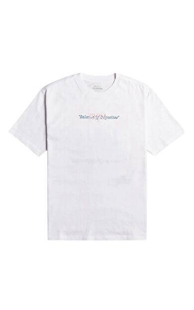 Rvca EVYZT00119 Balance Stacks Ss Tee Erkek Tişört EVYZT00119-WHT