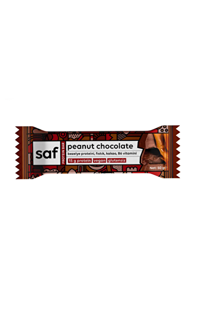 SAF Peanut Chocolate High Protein Bar 50g