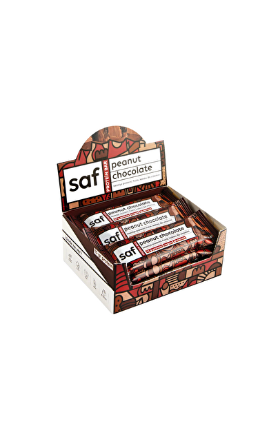 SAF Peanut Chocolate High Protein Bar 50g x 12
