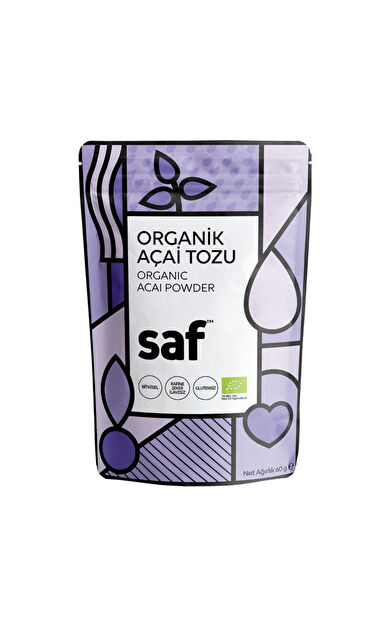 SAF Organik Acai Tozu 60g