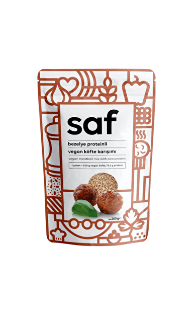 SAF Bezelye Proteinli Vegan Köfte Karışımı 200g